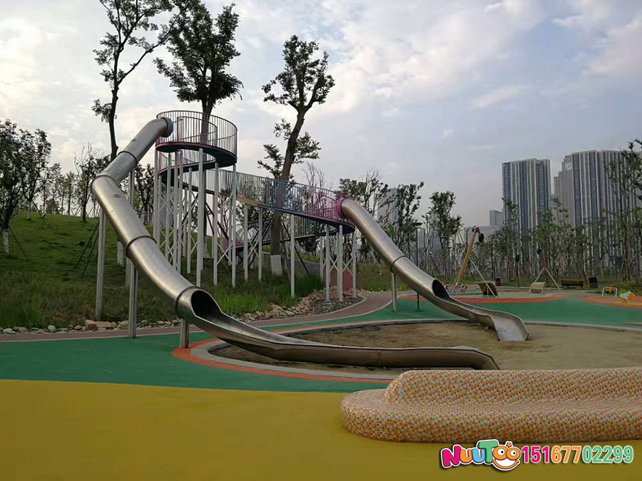 樂(lè)圖非標(biāo)游樂(lè)+大型爬網(wǎng)+幼兒園戶外玩具-(4)